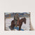 Indian On Horseback In Snow (1925) by Akseli Gallen-Kallela
