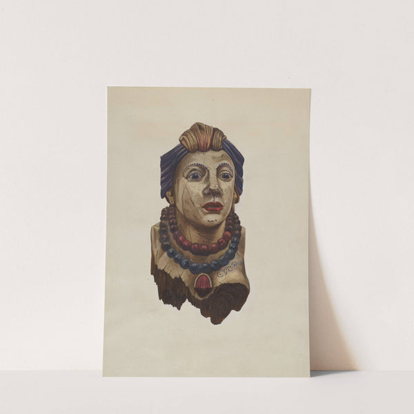 Indian Princess Figurehead by Mary E. Humes