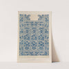 Indian scarf end embroidered at Dacca on white muslin by Matthew Digby Wyatt