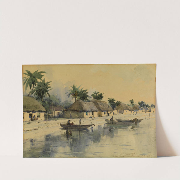 Indian Village, Cozumel Island, Yucatan by William Henry Holmes