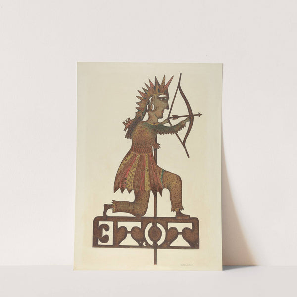 Indian Weather Vane (1935-1942) by Nicholas Amantea