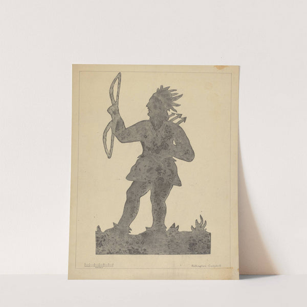 Indian Weather Vane by Rollington Campbell