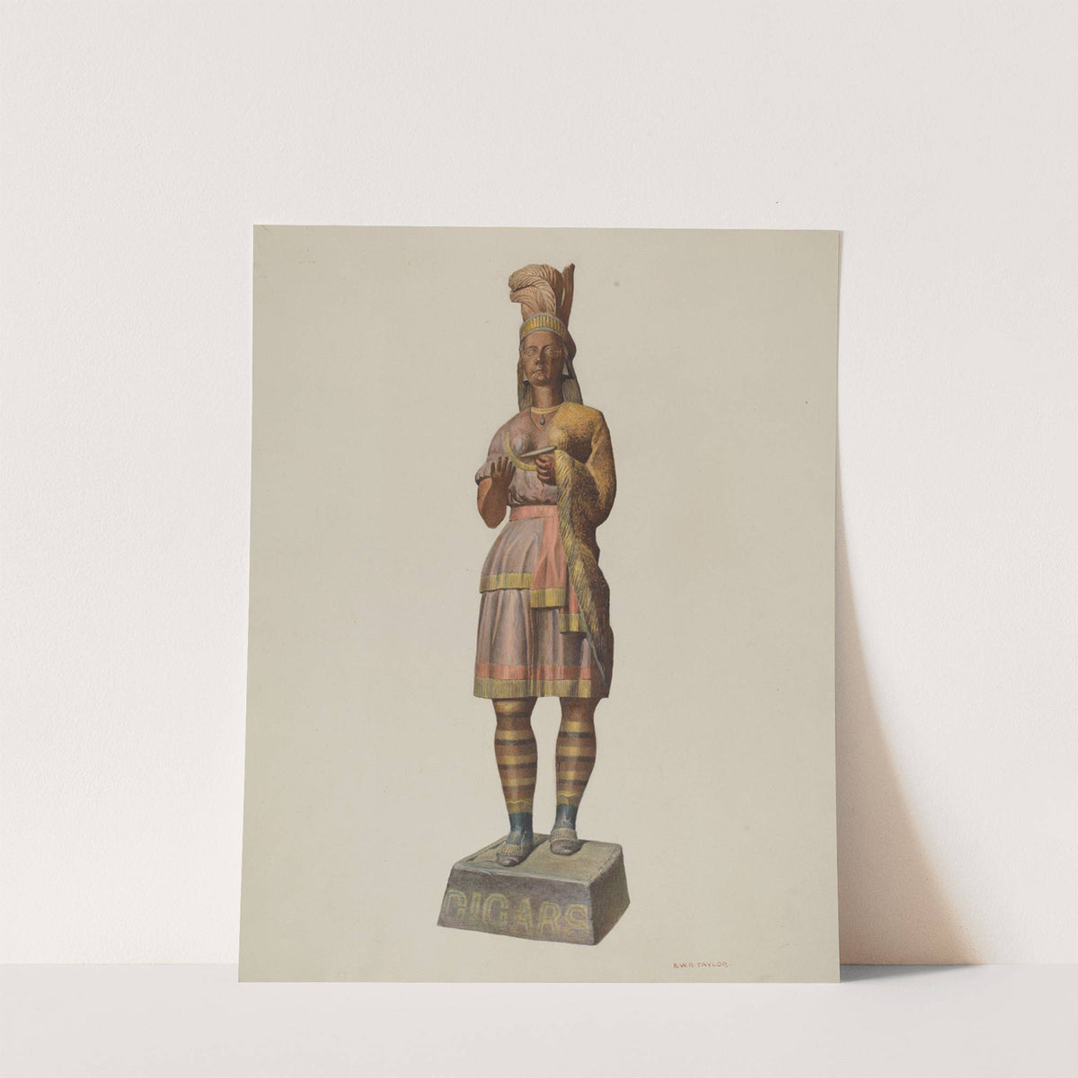 Indian Woman by Robert W.R. Taylor