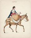 Indian Woman on Horseback