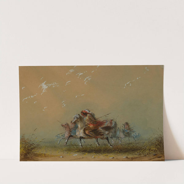 Indians on the War Path by Alfred Jacob Miller