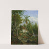 Indisch landschap by Maurits E.H.R. van den Kerkhoff
