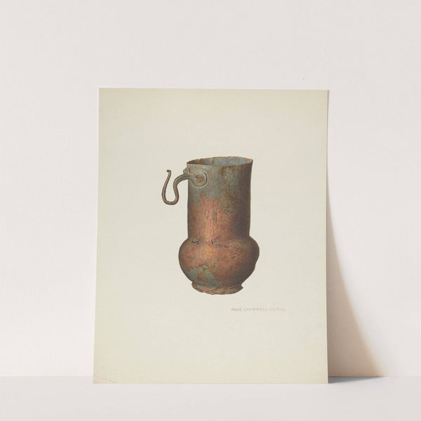 Individual Container for Indian's Daily Portion of Food by Rose Campbell-Gerke