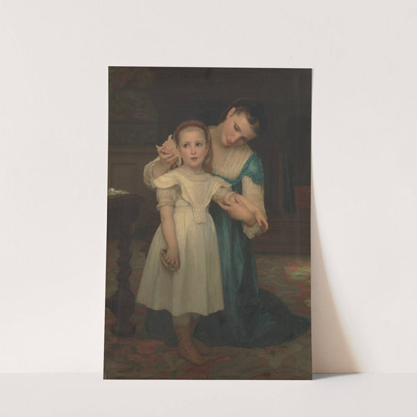 Indoors (1840-1905) by William Bouguereau