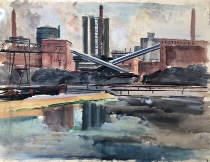 Industriewerk in Linz