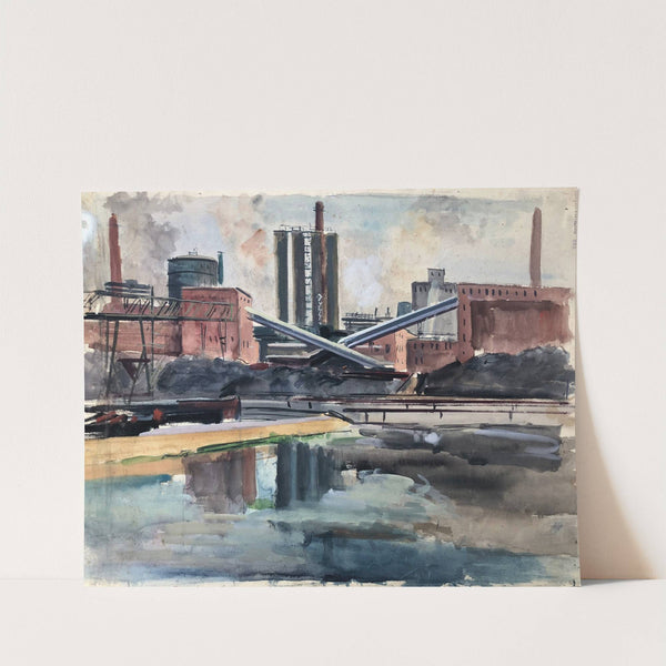 Industriewerk in Linz by Otto Geigenberger