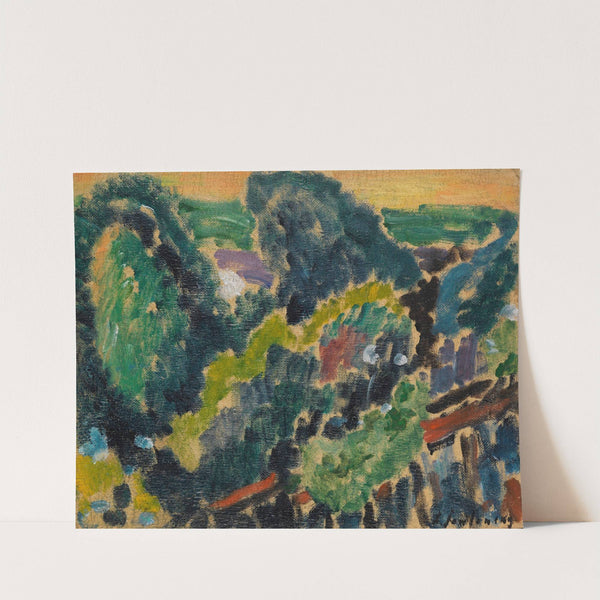 Infantin, Spanierin (Spanish Infanta) by Alexej von Jawlensky