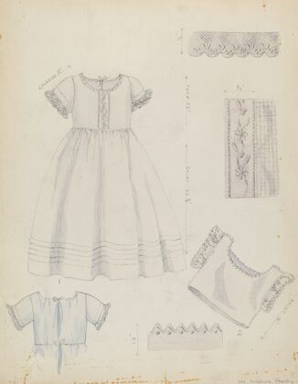 Infant’s Dress and Shirt
