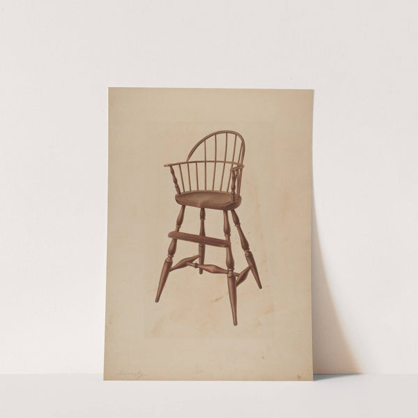 Infant's High Chair by Isidore Sovensky