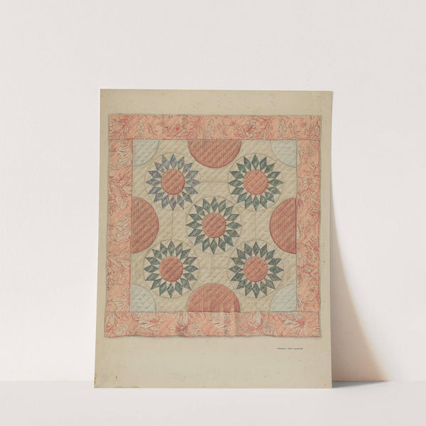 Infant's Quilt (Bed Covering) by Francis Law Durand