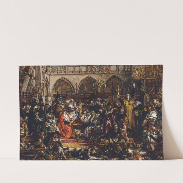 Influence of the university on the country, from the series “History of Civilization in Poland” (1888) by Jan Matejko