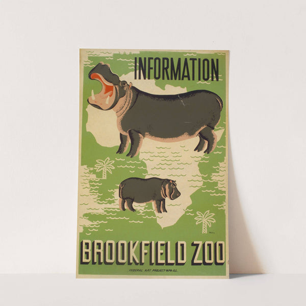 Information - Brookfield Zoo by Mildred Waltrip