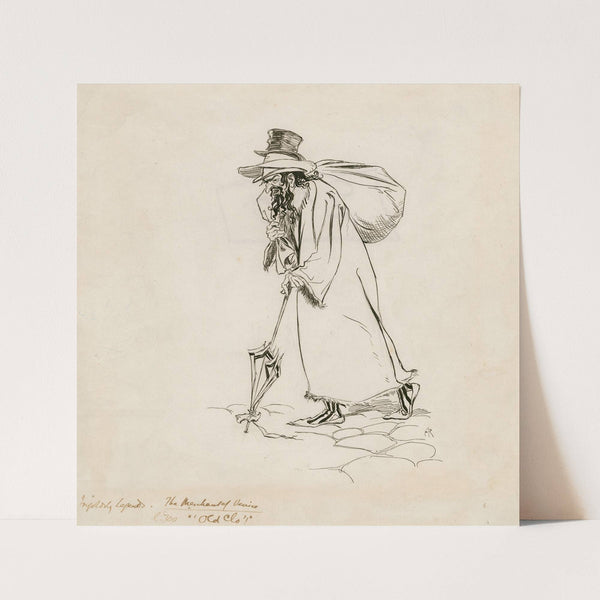 Ingoldsby legends. Merchant of Venice (1898) by Arthur Rackham