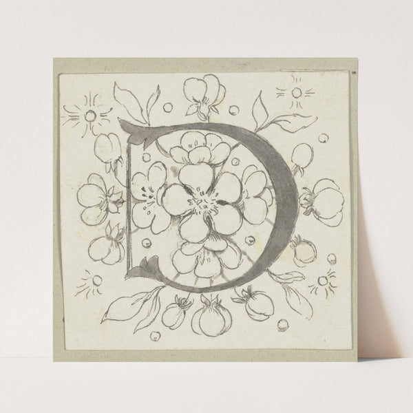 Initial D 2 (ca 1884) by Wilhelm Steinhausen