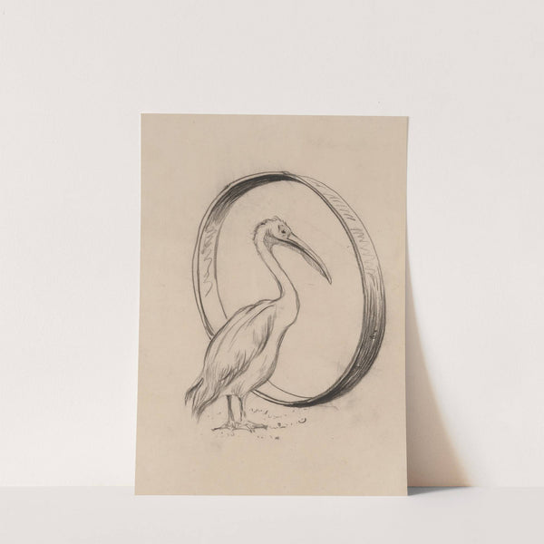 Initial O (1882-1886) by Milton J. Burns