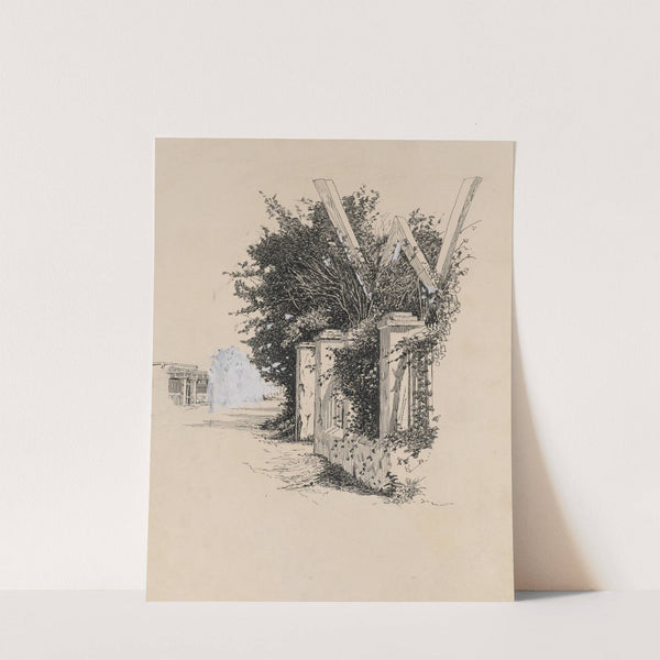 Initial W (1882-1886) by Milton J. Burns