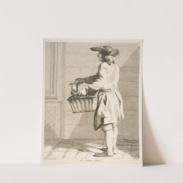 Ink Seller (1737-1746) by Edmé Bouchardon