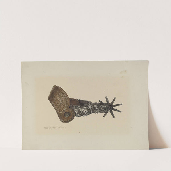 Inlaid Spur by Rose Campbell-Gerke
