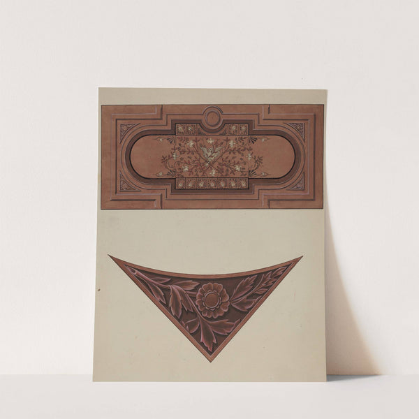 Inlaid Wood Panel by William A. Kropp