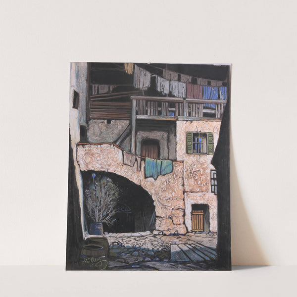 Innenhof by Oskar Mulley