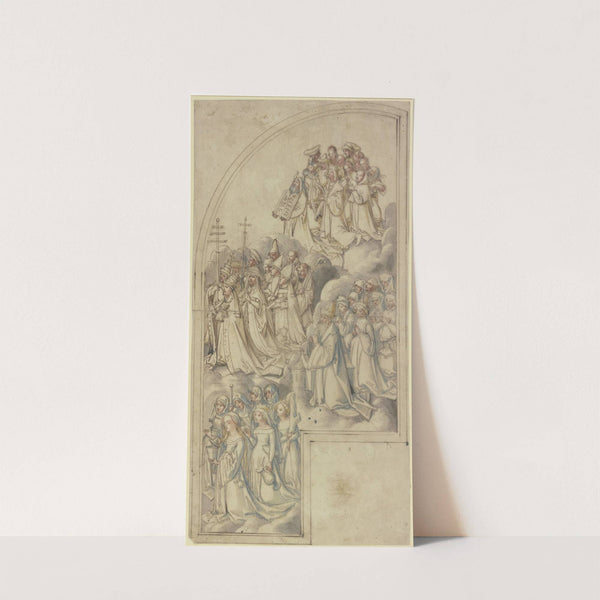 Innenseite des rechten Flügels eines Allerheiligenaltars by Hans Holbein The Elder