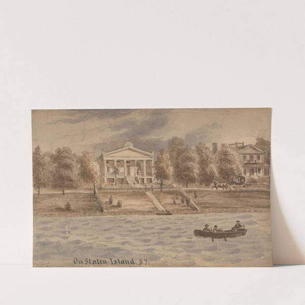 Inner Bay, Staten Island, New York by Augustus Köllner