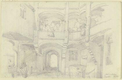 Inner yard in Munich