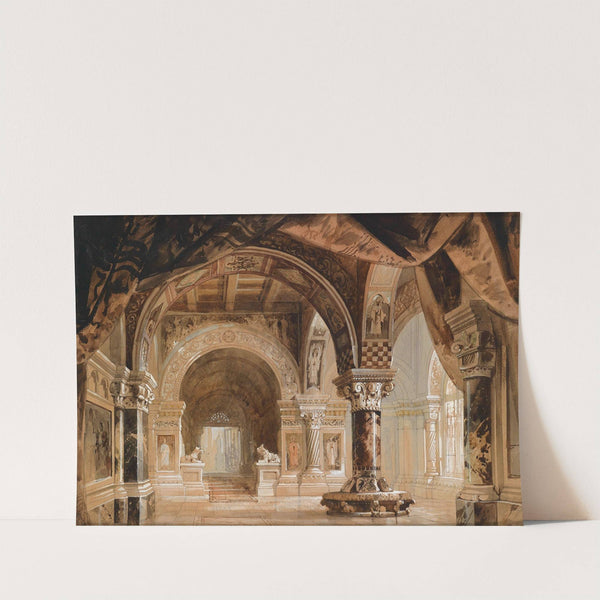 Inneres aus dem Dogenpalast by Georg Janny