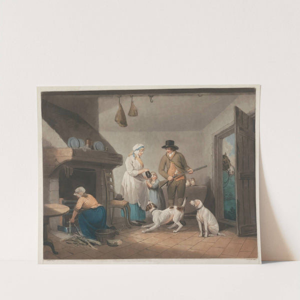 Innocence Alarm’d. (1803) by George Morland