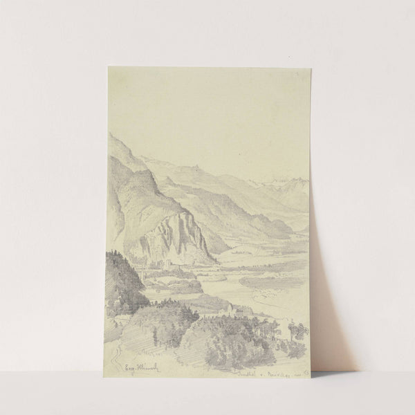 Innthal von Brixlegg aus gesehen (1873) by Eugen Klimsch