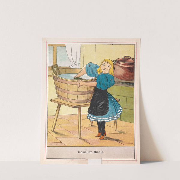 Inquisitive Minnie by Lothar Meggendorfer