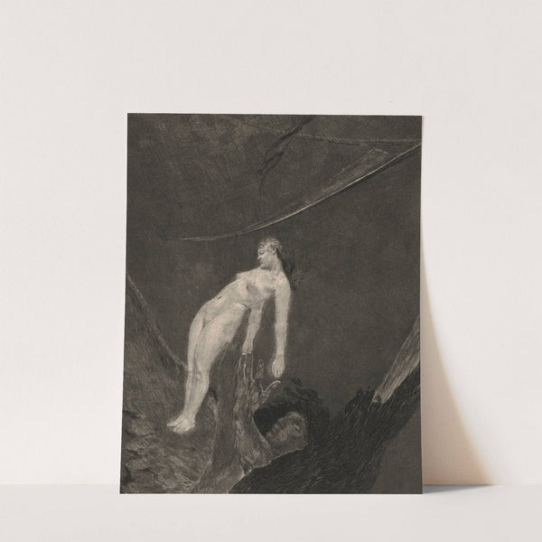 Ins Nichts Zurück (Back to nothingness) (1884) by Max Klinger