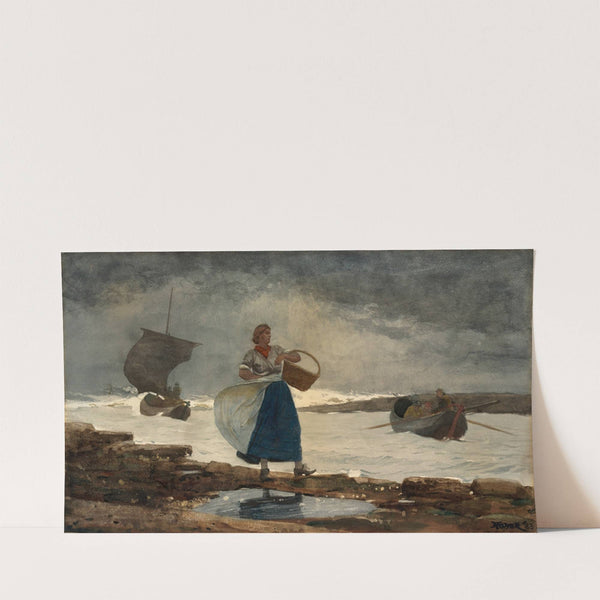 Inside the Bar (1883) by Winslow Homer