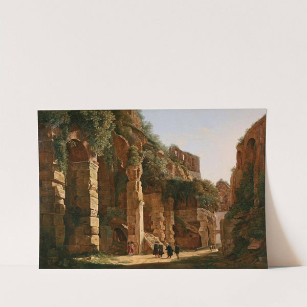 Inside the Colosseum (c. 1823) by Franz Ludwig Catel