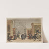 Inside view of the Public Library, Cambridge (1809) by Thomas Rowlandson