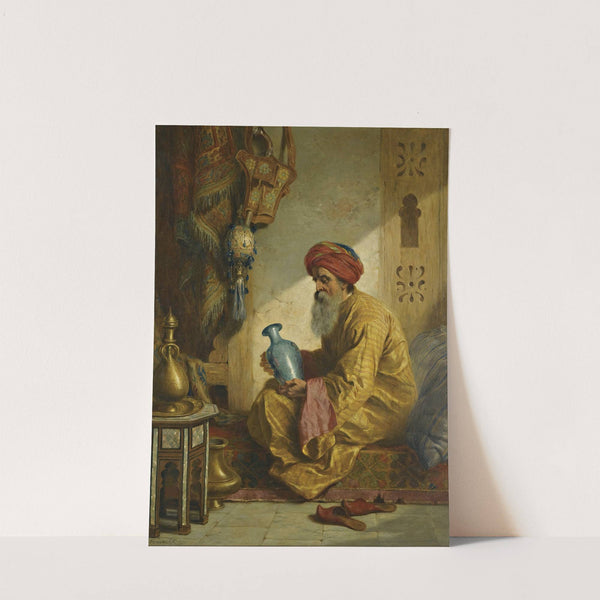 Inspecting The Vase by John Adam Houston