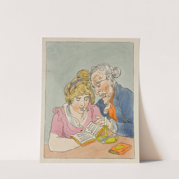 Instruction by Thomas Rowlandson