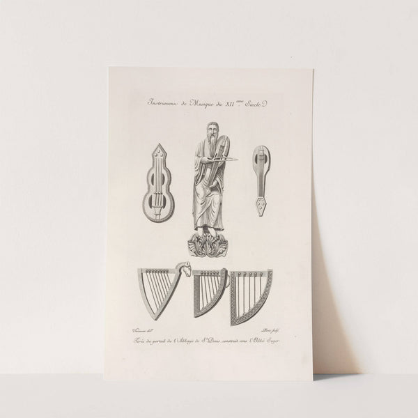 Instrumens de musique du XIIeme. siècle. (1839) by Nicolas Xavier Willemin