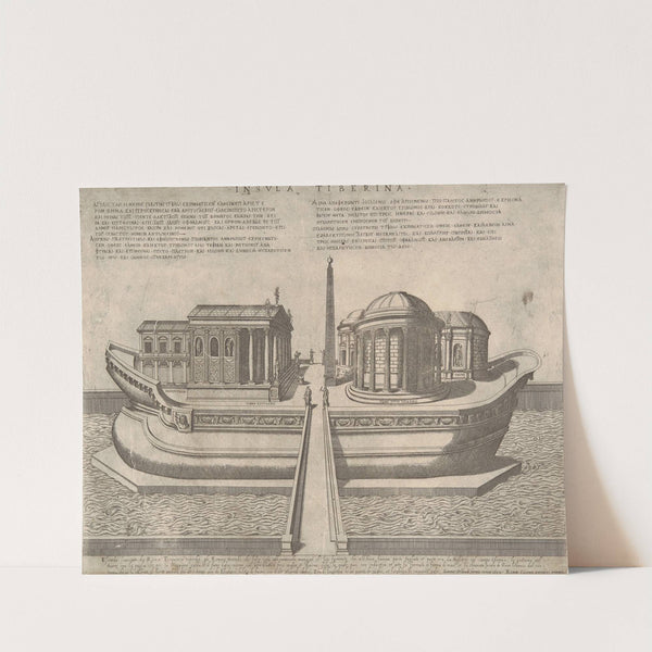 Insula Tiberina by Ambrogio Brambilla