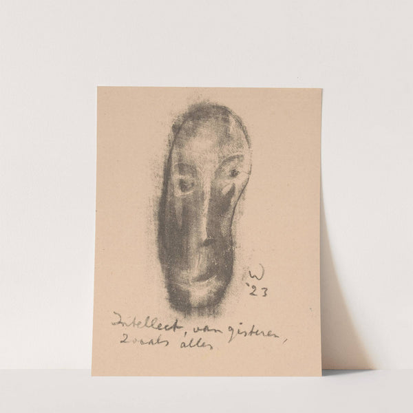 Intellect, van gisteren, zooals alles (1923) by Erich Wichmann