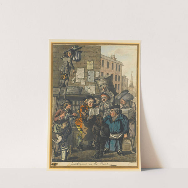 Intelligence On The Peace by Robert Dighton