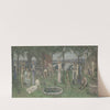 Inter artes et naturam (Between Art and Nature) (ca. 1890–95) by Pierre Puvis de Chavannes