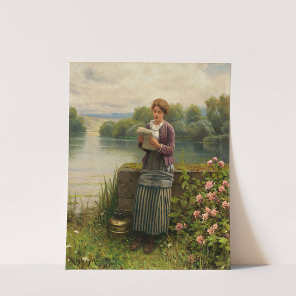 Interesting News by Daniel Ridgway Knight