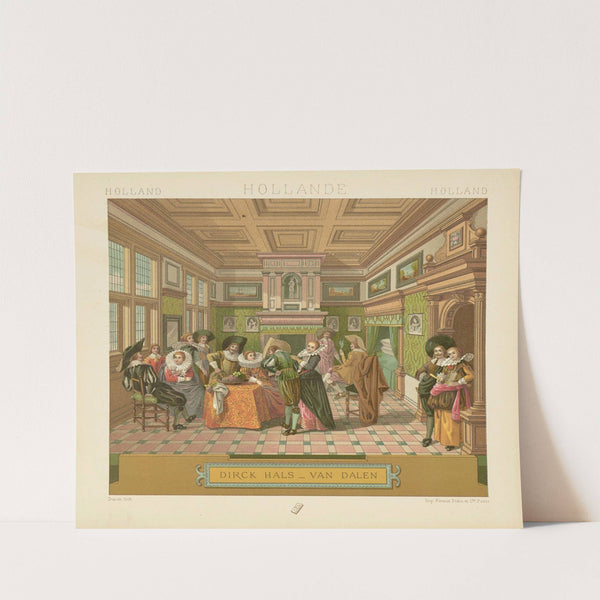 Interieur (1876-1888) by Auguste Racinet