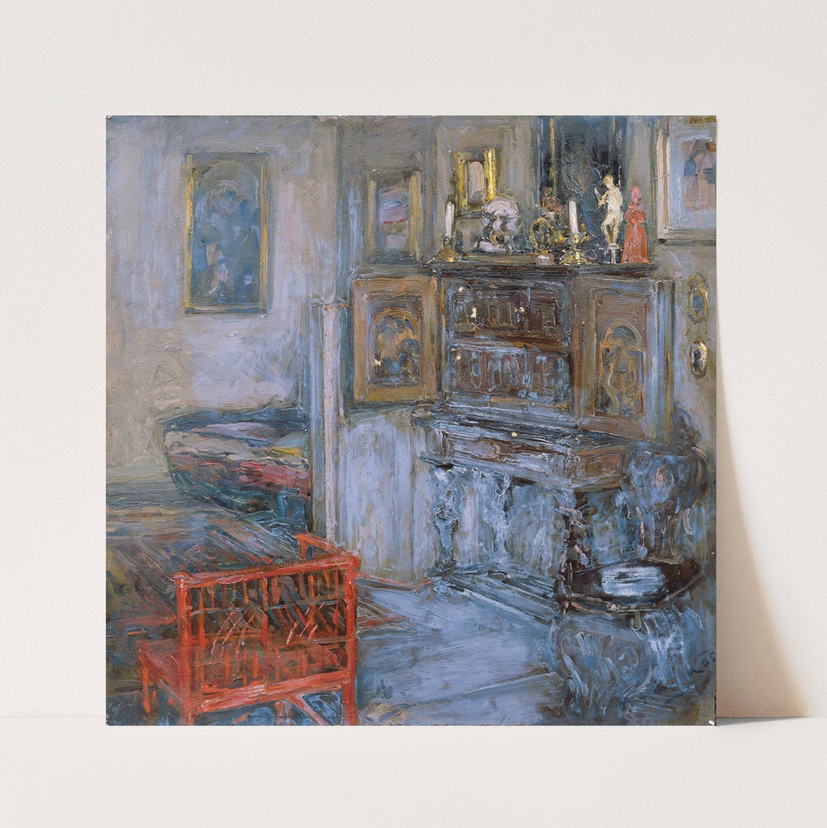 Interieur (1905) by Alois Hänisch