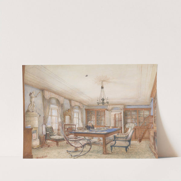 Interieur (1846) by Franz Alt